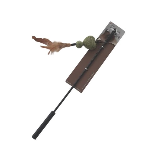 Eastland Catnipli Kalp Kedi Oltası Tüylü 50 cm - 1