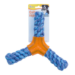 Eastland İpten Bumerang Köpek Oyuncağı 26 cm - Eastland