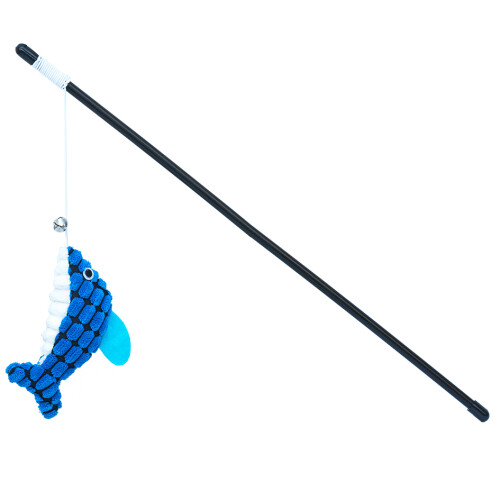 Eastland Kedi Otlu Peluş Balık Kedi Oltası 45 cm - 1