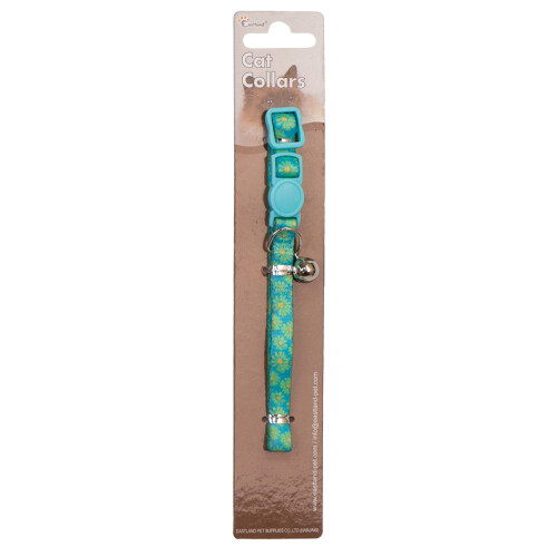 Eastland Klipsli Çiçek Baskılı Kedi Tasması 22-30 Cm - 1
