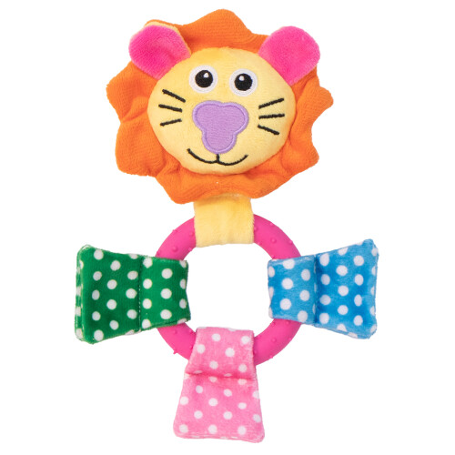 Eastland Lastik Halkalı Öten Peluş Aslan 20 cm - 1