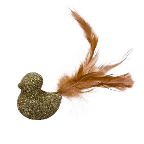 Eastland Ördek Şeklinde Catnip Tüylü Kedi Oyuncağı 5 X 4,5 cm - 1