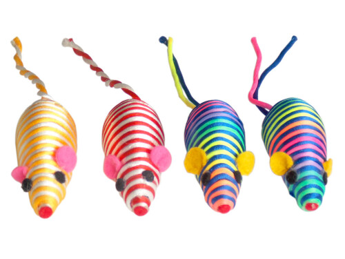 Eastland Oyuncak Fare 4'lü Renkli - 1