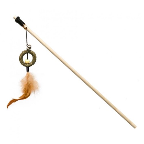 Eastland Tüylü Catnipli Kedi Otlu Halka 40 cm - 1