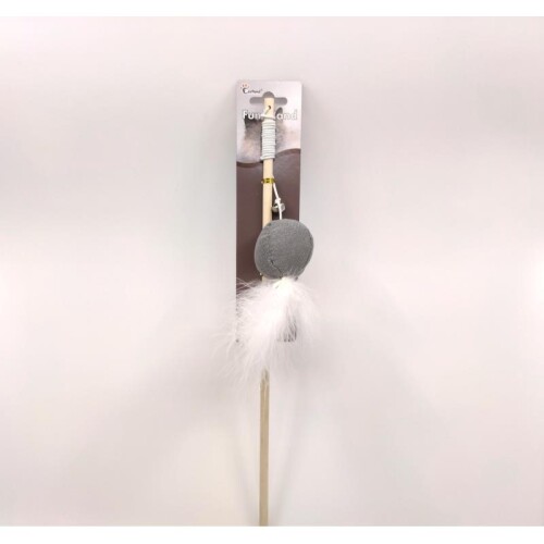 Eastland Catnipli Kedi Oltası Tüylü Peluş Çıngıraklı 46 cm - 1