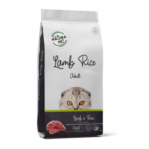 Eco Natura Kuzu Etli Yetişkin Kedi Maması 15 kg - 1
