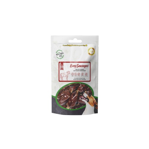 Eco Natura Pet Beef Sausages Yumuşak Biftek Sosis Köpek Ödülü 100 gr - 1