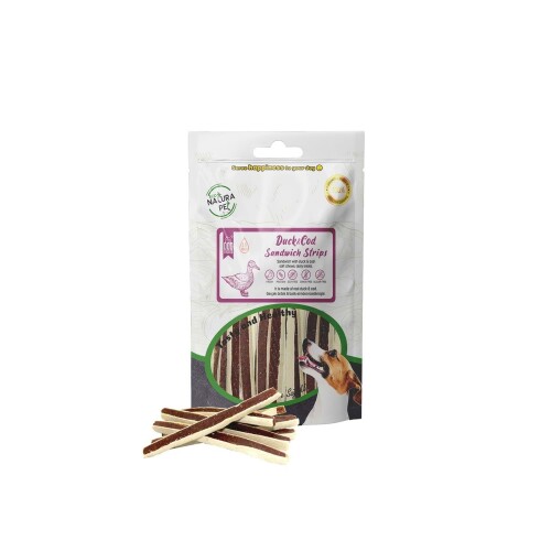 Eco Natura Pet Duck & Cod Sandwich Ördekli Sandviç Köpek Ödülü 100 gr - 1
