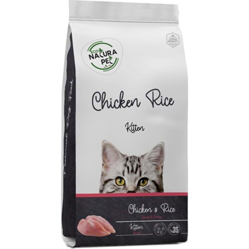 Eco Natura Tavuklu Yavru Kedi Maması 15 kg - 1
