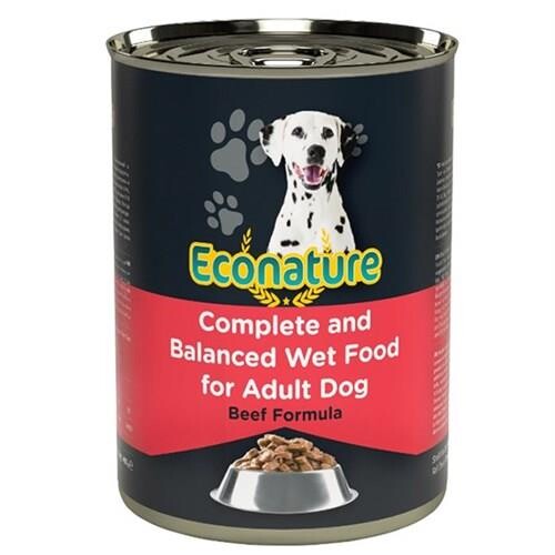 Econature Kuzu Etli Yetişkin Köpek Konservesi 400 gr - 1