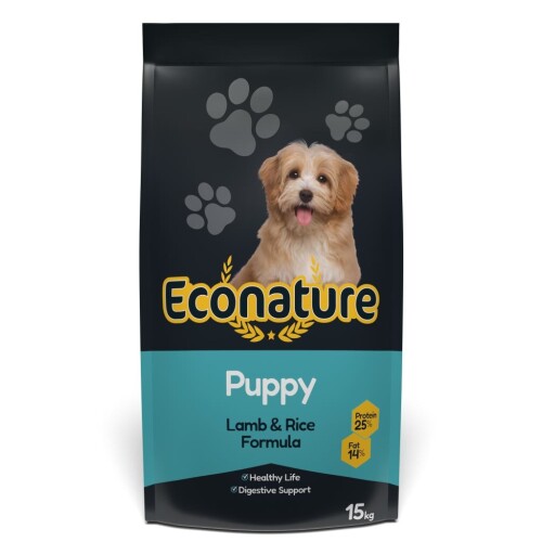 Econature Kuzu Etli Yavru Köpek Maması 13 KG + 2 Kg Bonus Paket - 2