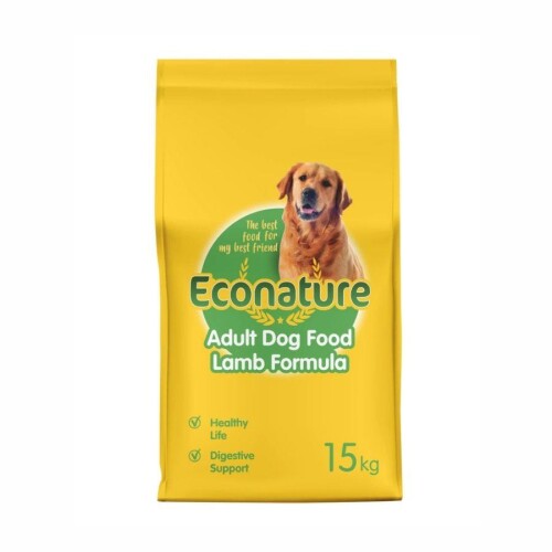 Econature Lamb Formula Kuzu Etli Yetişkin Köpek Maması 15 kg - 1