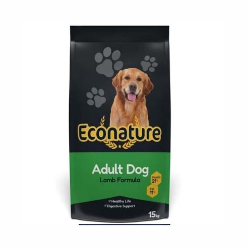 Econature Plus Kuzu Etli Yetişkin Köpek Maması 13 Kg + 2 Kg Bonus Paket - 1
