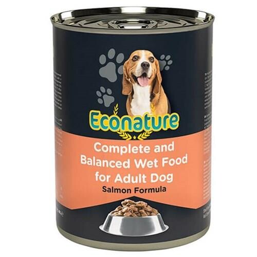 Econature Somonlu Yetişkin Köpek Konservesi 400 gr - 1
