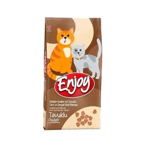 Enjoy Tavuklu Yetişkin Kedi Maması 15 kg - Enjoy