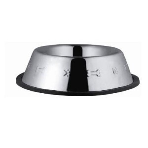 Euro Dog Desenli Kedi ve Köpek Çelik Mama Kabı 32 Oz 18 cm - EuroDog