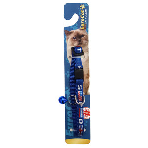 Eurocat Bayrak Desenli Kedi Boyun Tasması - EuroCat