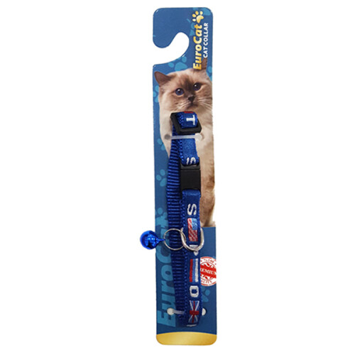 Eurocat Bayrak Desenli Kedi Boyun Tasması - 1