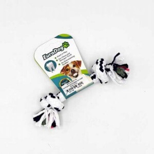 EuroDog Diş İpi İki Düğüm Köpek Oyuncağı 15 cm - EuroDog