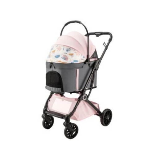 EuroDog Katlanabilir Köpek Arabası 67x51x100 - 1