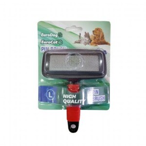 EuroDog&Cat Büyük Kedi Köpek Fırçası 19 cm - EuroDog