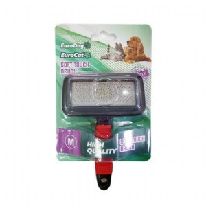 EuroDog&Cat Orta Boy Kedi Köpek Fırçası 15 cm - EuroDog