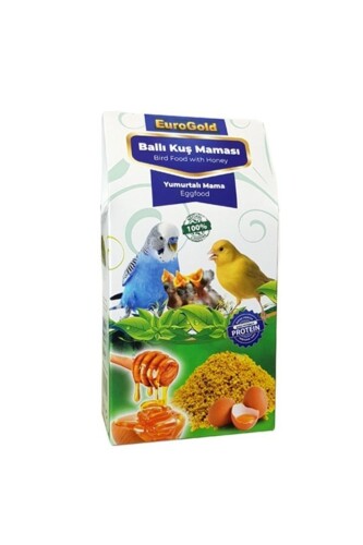 EuroGold Ballı Yumurtalı Kuş Maması 100 gr - 1
