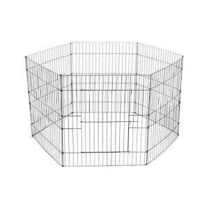 EuroGold Köpekler İçin Tel Panel Oyun Alanı 80 cm x 80 cm - EuroGold