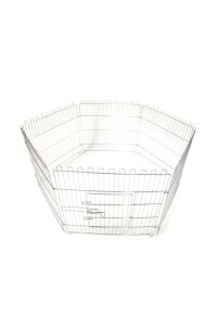 EuroGold Küçük Köpekler İçin Tel Panel Oyun Alanı 59 cm x 63 cm 6 panel - EuroGold