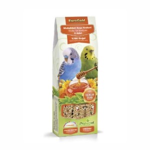 EuroGold Muhabbet Kuşu Ballı Kraker Üçlü 95 Gr - EuroGold