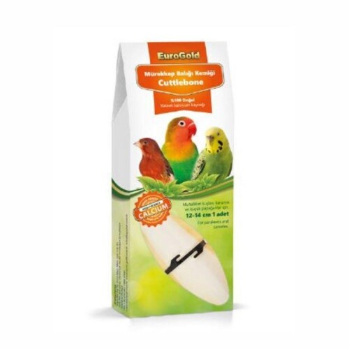 EuroGold Mürekkep Balığı Kemiği Kuş Gaga Taşı 1 Adet 12-14 Cm - 1