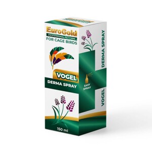 EuroGold Vogel Derma Kuşlar İçin Deri ve Tüy Bakım Spreyi 150 Ml - EuroGold