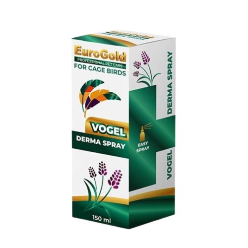EuroGold Vogel Derma Kuşlar İçin Deri ve Tüy Bakım Spreyi 50 Ml - 1