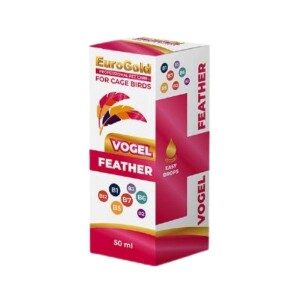 EuroGold Vogel Feather Kuşlar İçin Tüy Bakım Destekleyici Damla 50 Ml - EuroGold