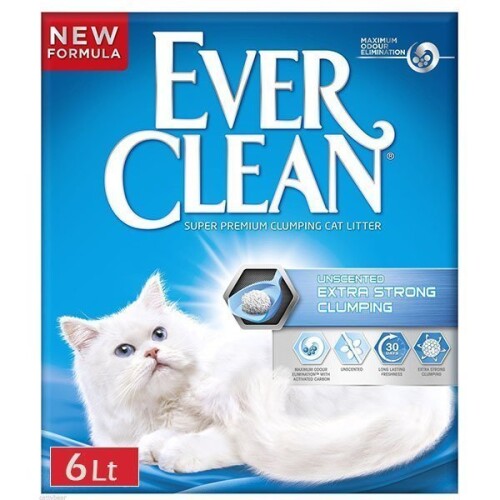 Ever Clean Extra Strong Kokusuz İnce Taneli Topaklaşan Kedi Kumu 6 lt - 1