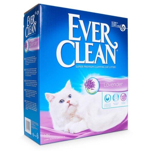 Ever Clean Lavanta Kokulu Kedi Kumu 10 lt x 2 Adet - 1