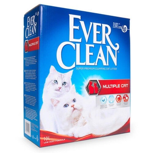 Ever Clean Multiple Cat Kedi Kumu 10 lt X 2 Adet - 1
