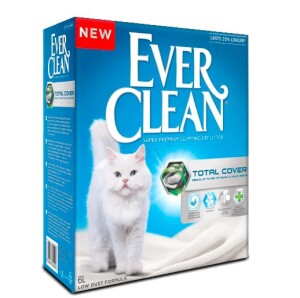 Ever Clean Total Cover Koku Önleyici İnce Taneli Topaklanan Kedi Kumu 6 lt - Ever Clean