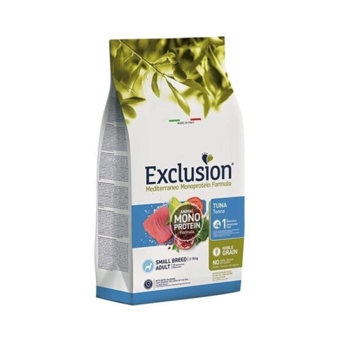Exclusion Monoprotein Ton Balıklı ve Narlı Düşük Tahıllı Küçük Irk Yetişkin Köpek Maması 2 Kg - 1