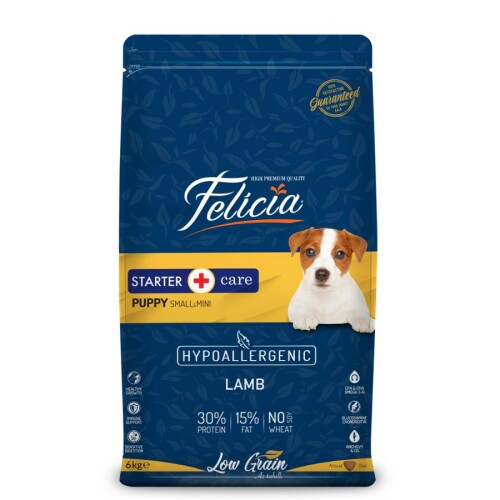 Felicia Kuzu Etli Küçük Irk Yavru ve Hamile Köpek Maması 6 kg - 1
