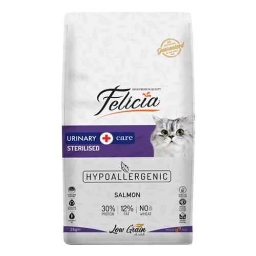 Felicia Light Somonlu Düşük Tahıllı Kısırlaştırılmış Kedi Maması 2 kg - 1