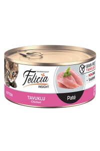 Felicia Tahılsız Kıyılmış Tavuklu Yavru Kedi Konservesi 85 gr - Felicia