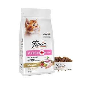 Felicia Tavuklu Düşük Tahıllı Yavru Kedi Maması 2 kg - Felicia