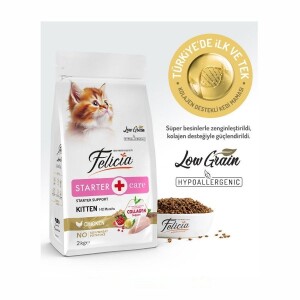 Felicia Tavuklu Düşük Tahıllı Yavru Kedi Maması 2 kg - 2
