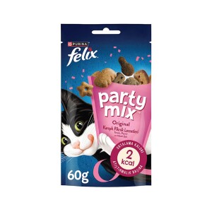 Felix Party Mix Karışık Piknik Lezzetleri Kedi Ödül Maması 60 gr - Felix