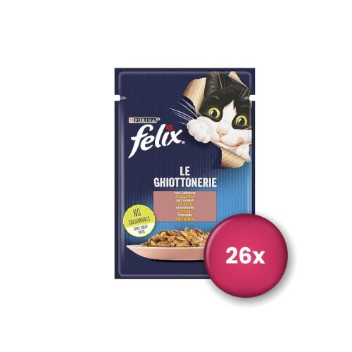 Felix Somonlu Yetişkin Kedi Konservesi 85 gr X 26 Adet - 1