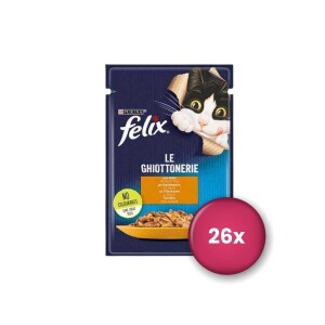 Felix Pouch Tavuklu Yetişkin Kedi Konservesi 85 gr X 26 Adet - Felix