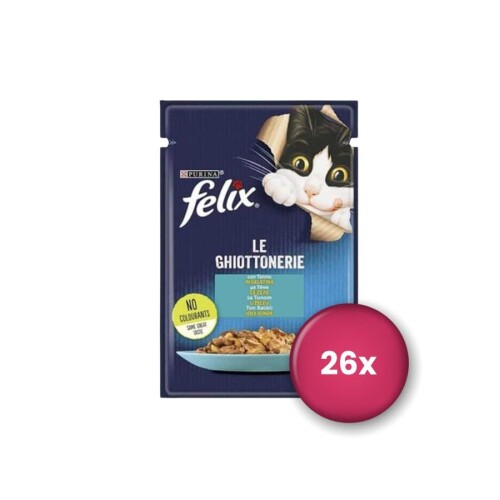 Felix Pouch Ton Balıklı Yetişkin Kedi Konservesi 85 gr X 26 Adet - 1