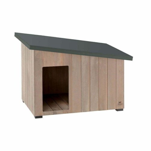 Ferplast Argo 100 Ahşap Köpek Kulübesi - 1