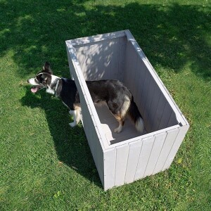 Ferplast Argo 100 Ahşap Köpek Kulübesi - 4